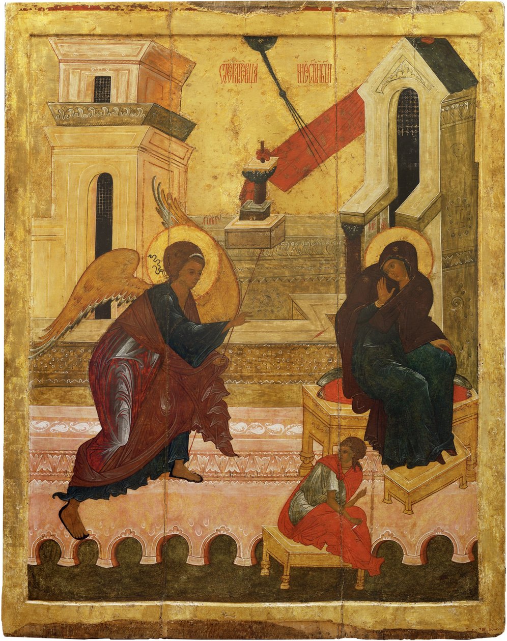 La Anunciación de Anonymous Russian icon painter