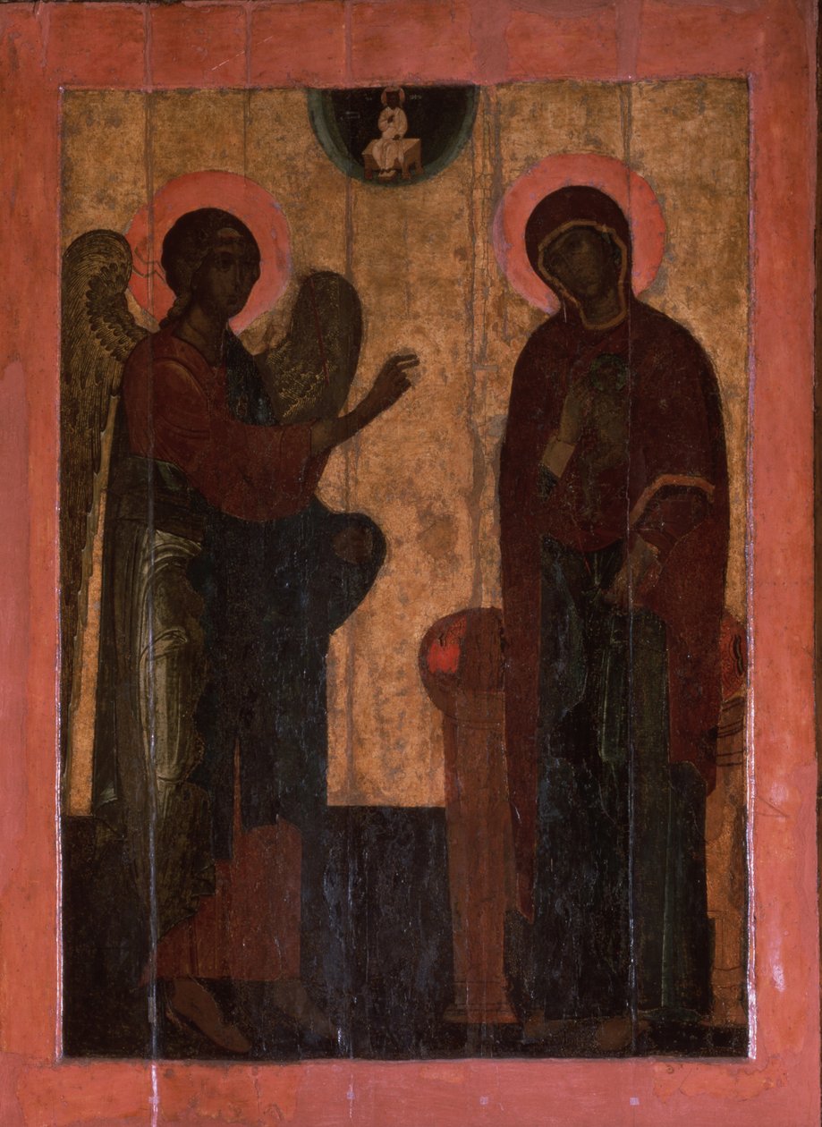 La Anunciación de Ustyug, segunda mitad del siglo XVI de Anonymous Russian icon painter