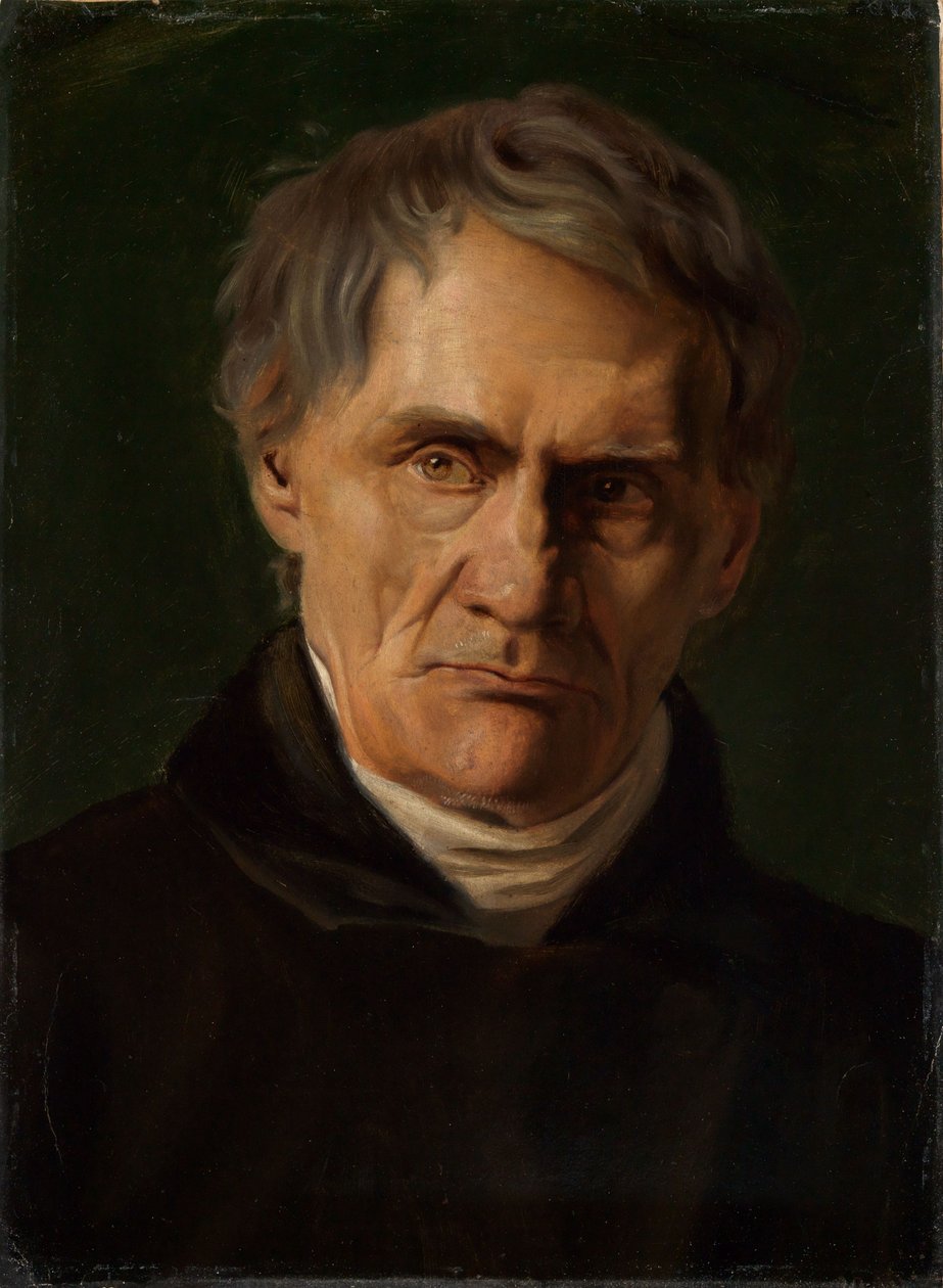 Retrato de un señor mayor de Anselm Feuerbach