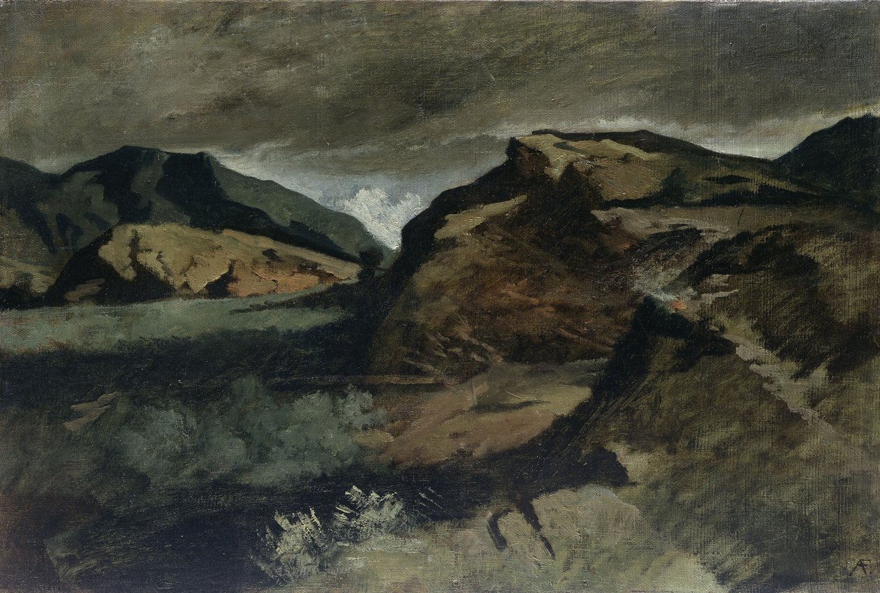 Paisaje heroico de Anselm Feuerbach