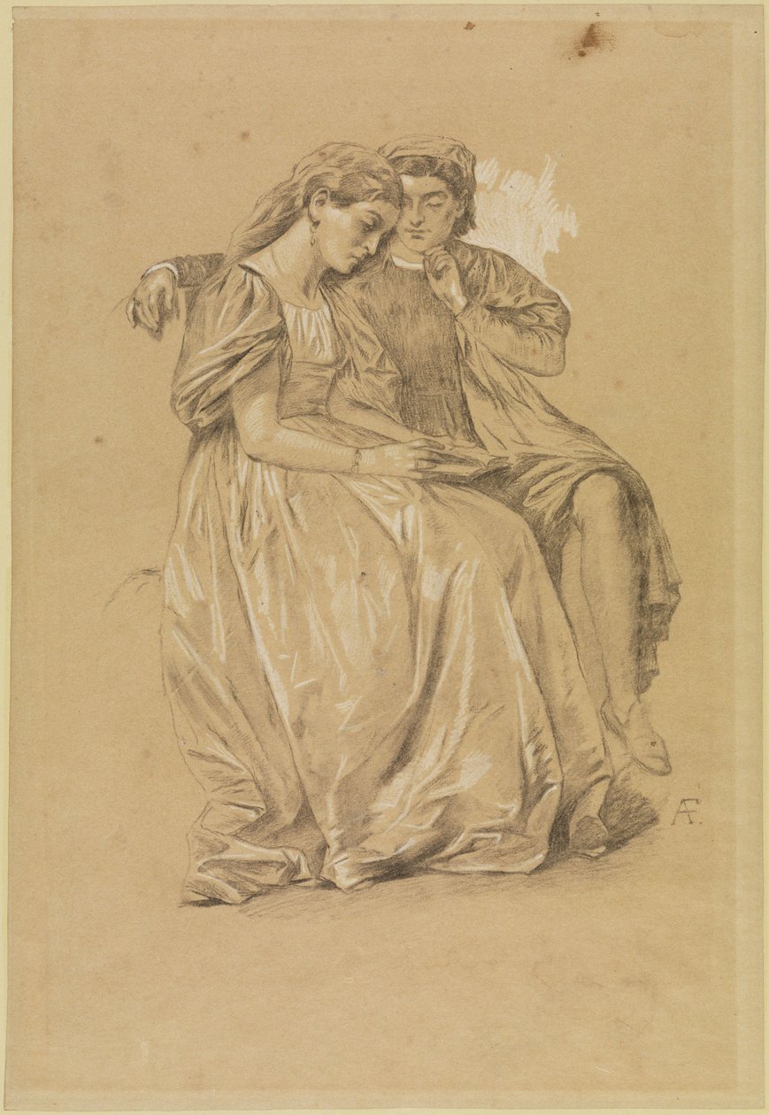 Paolo y Francesca (copia) de Anselm Feuerbach