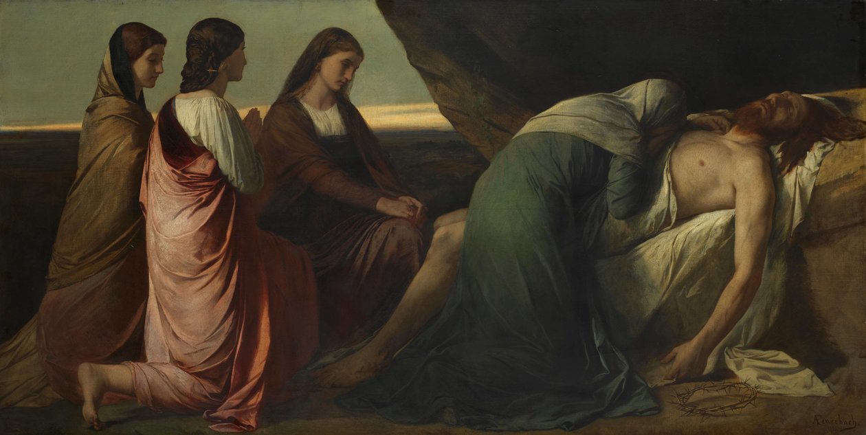 Piedad de Anselm Feuerbach
