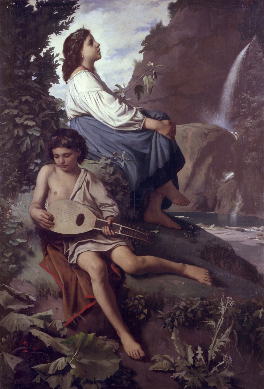 Recuerdo de Tivoli de Anselm Feuerbach