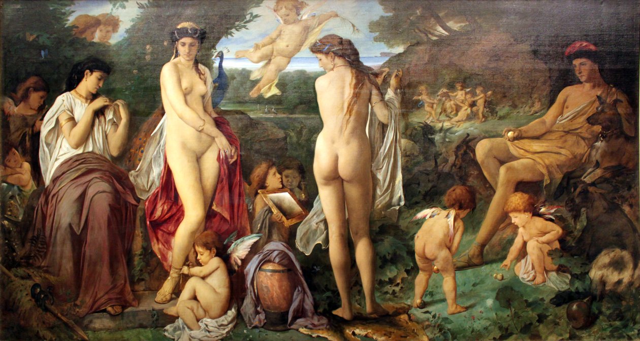 El juicio de París de Anselm Feuerbach