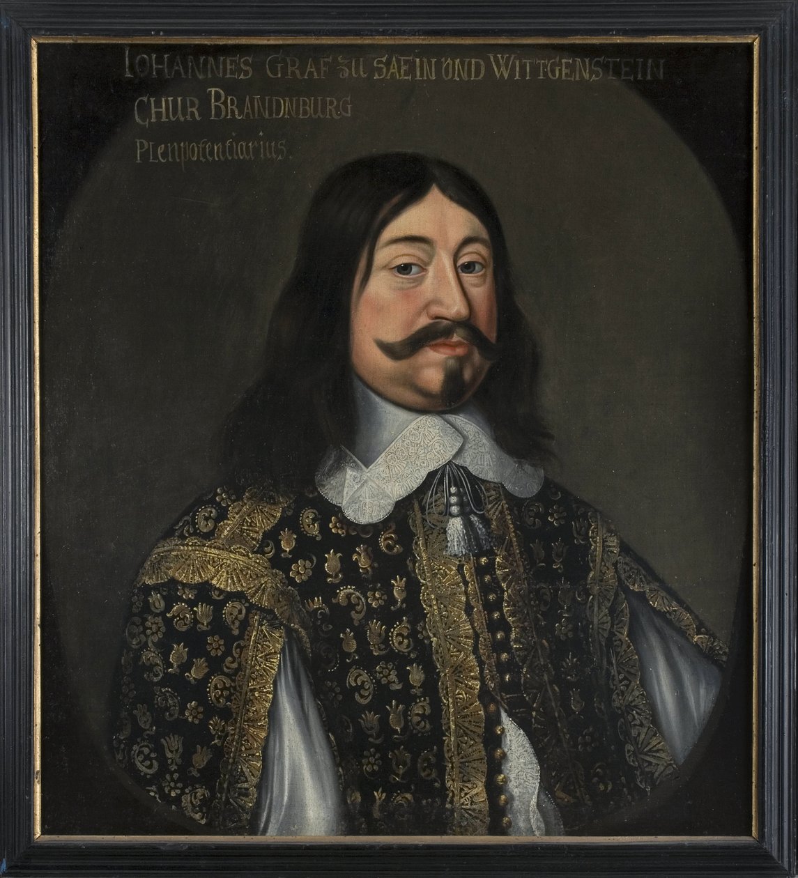 Jean VIII conde de Sayn Wittgenstein Hohenstein (detalle) de Anselmus van (after) Hulle
