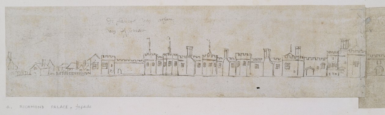 Palacio de Richmond, fachada de Anthonie Jacobus van Wyngaerdt
