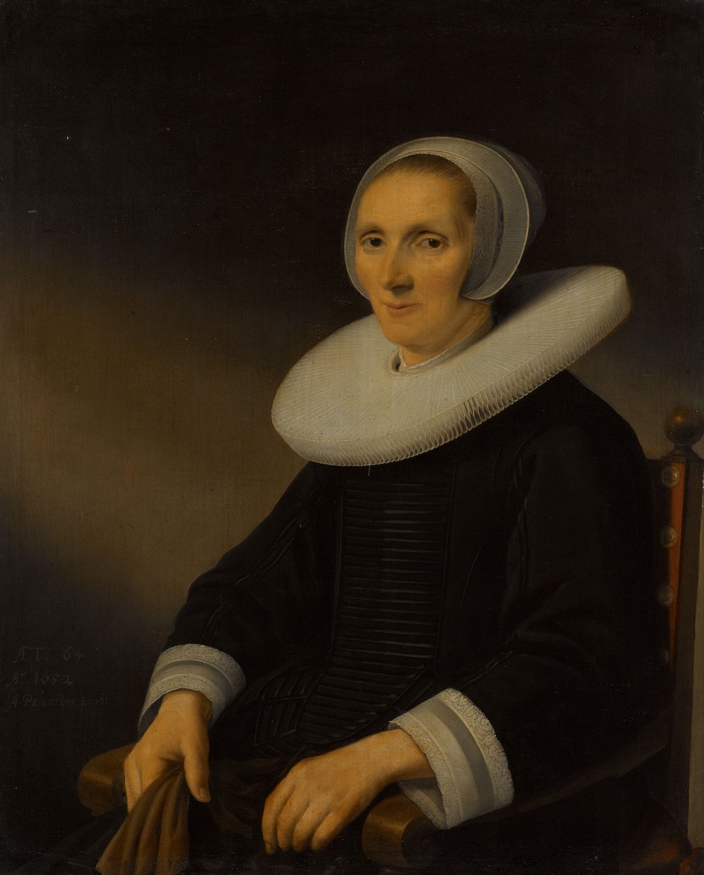 Retrato de mujer de Anthonie (1601-73) Palamedesz