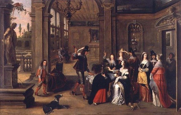 Un Juego de Prendas de Anthonie (circle of) Palamedesz