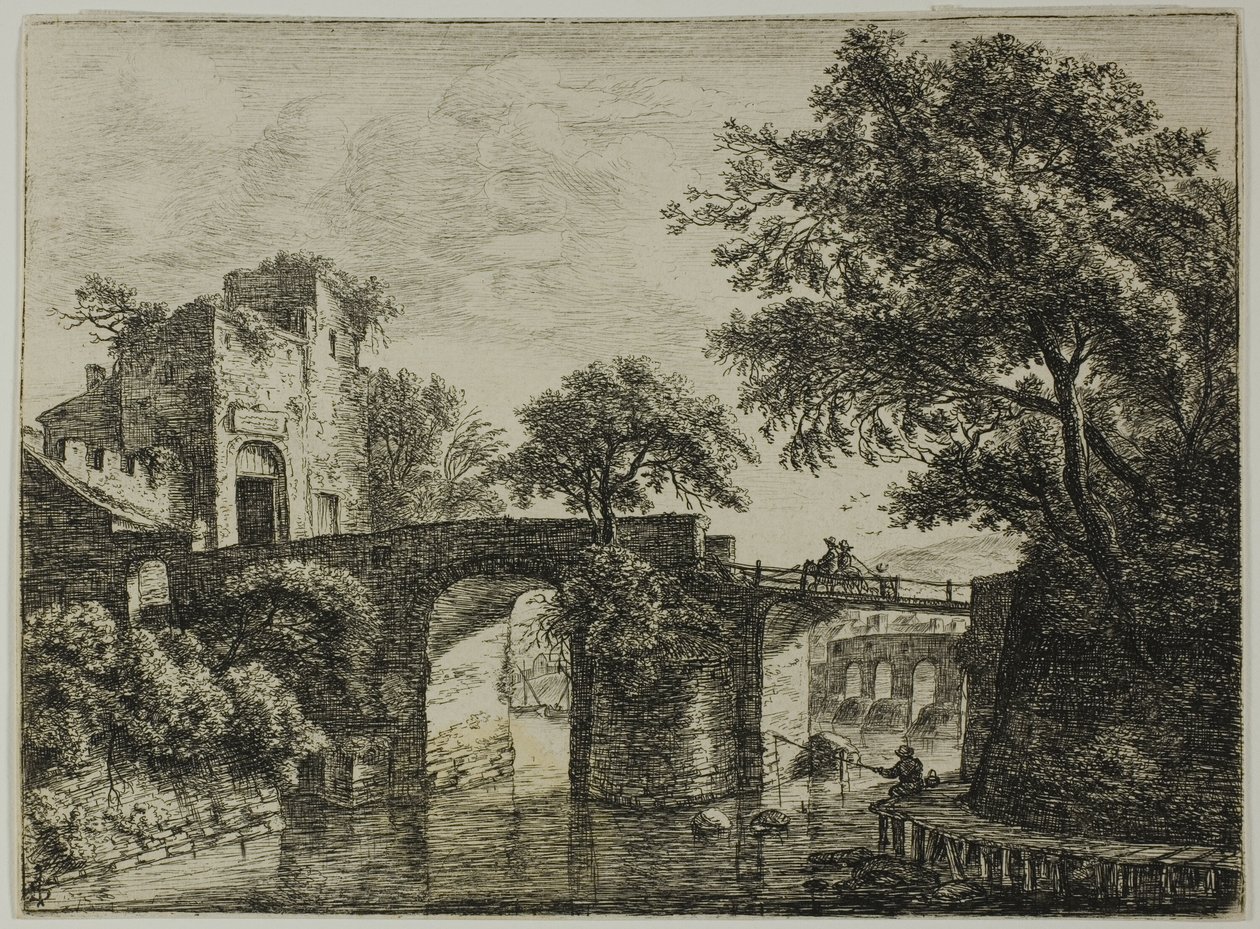 La ciudad en ruinas de Anthonie Waterloo