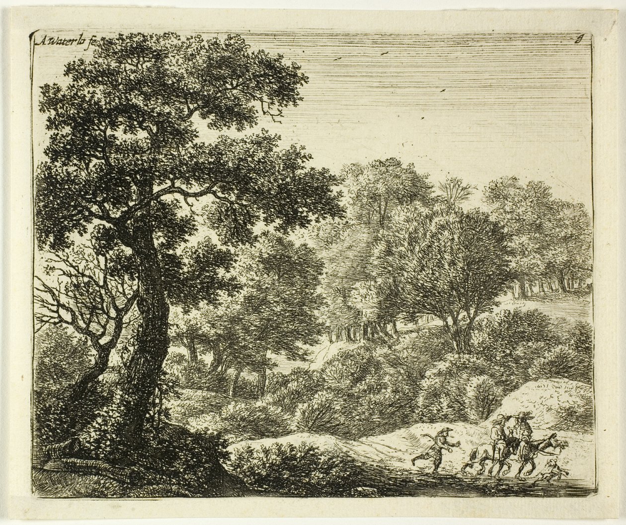 Los dos jinetes de Anthonie Waterloo