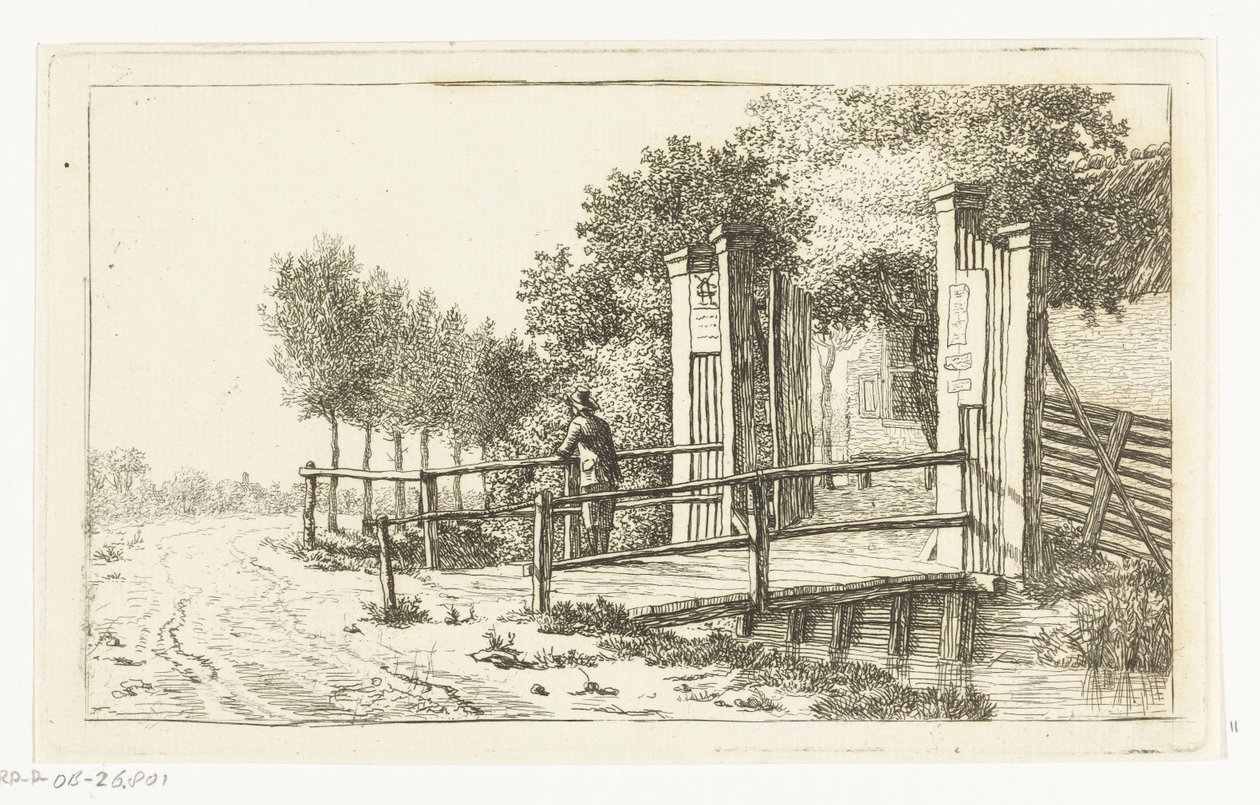 Valla de la posada Het Molentje en el Amstel de Anthonie van den Bos