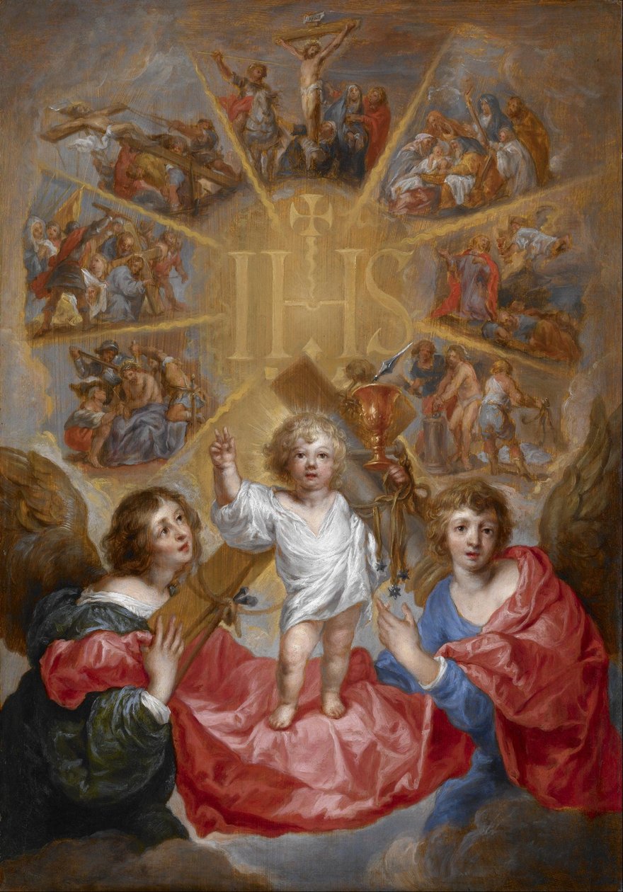 La glorificación del nombre de Jesús de Anthonis Sallaert