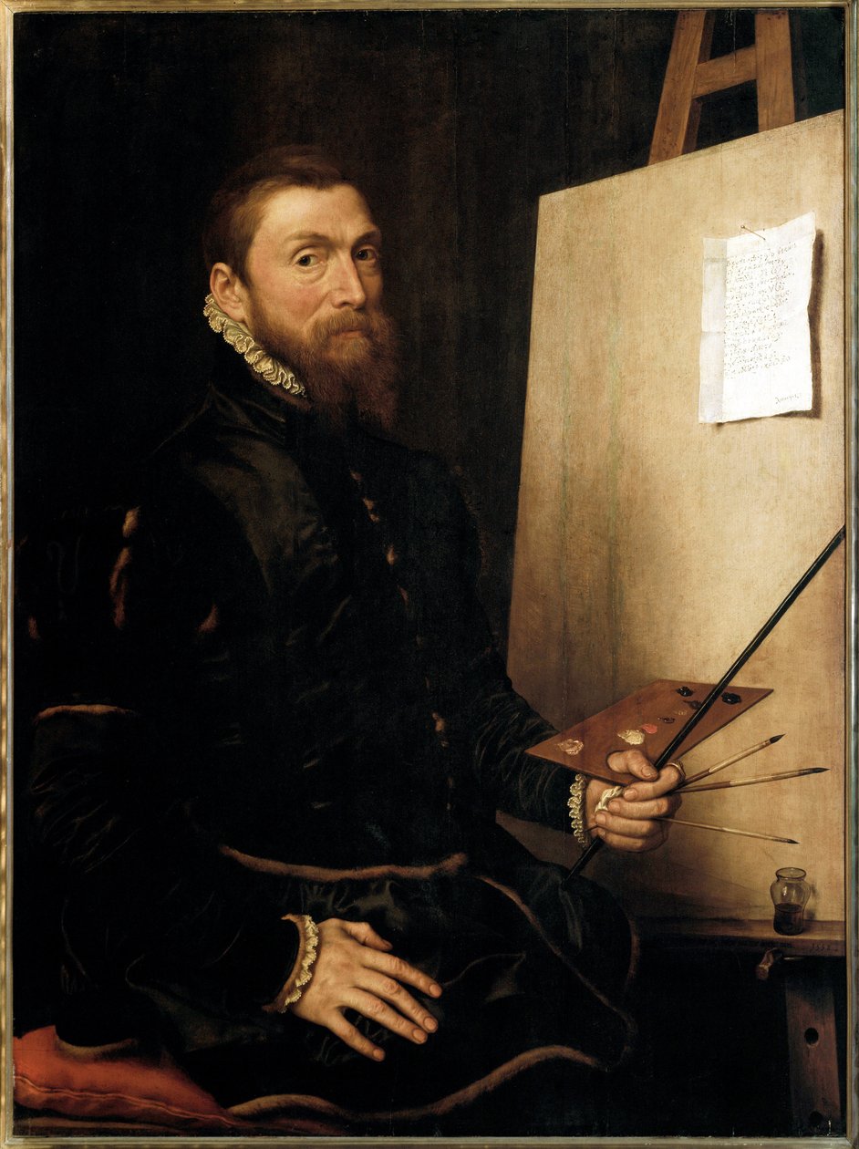 Autorretrato de after Anthonis Mor van Dashorst