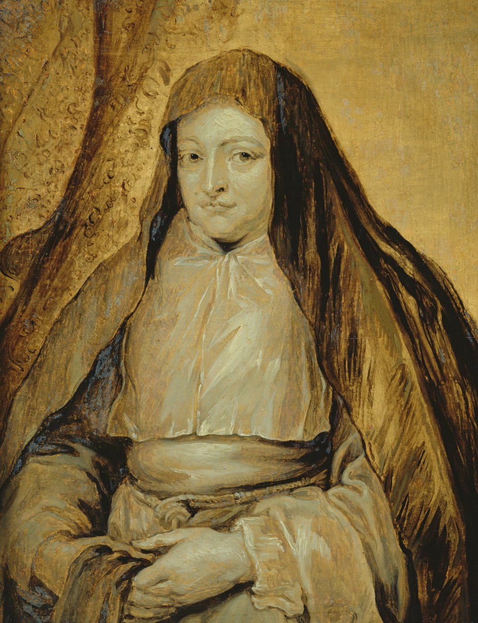 Retrato de la Infanta Isabel Clara Eugenia de España, c.1627-32 de Anthony van Dyck