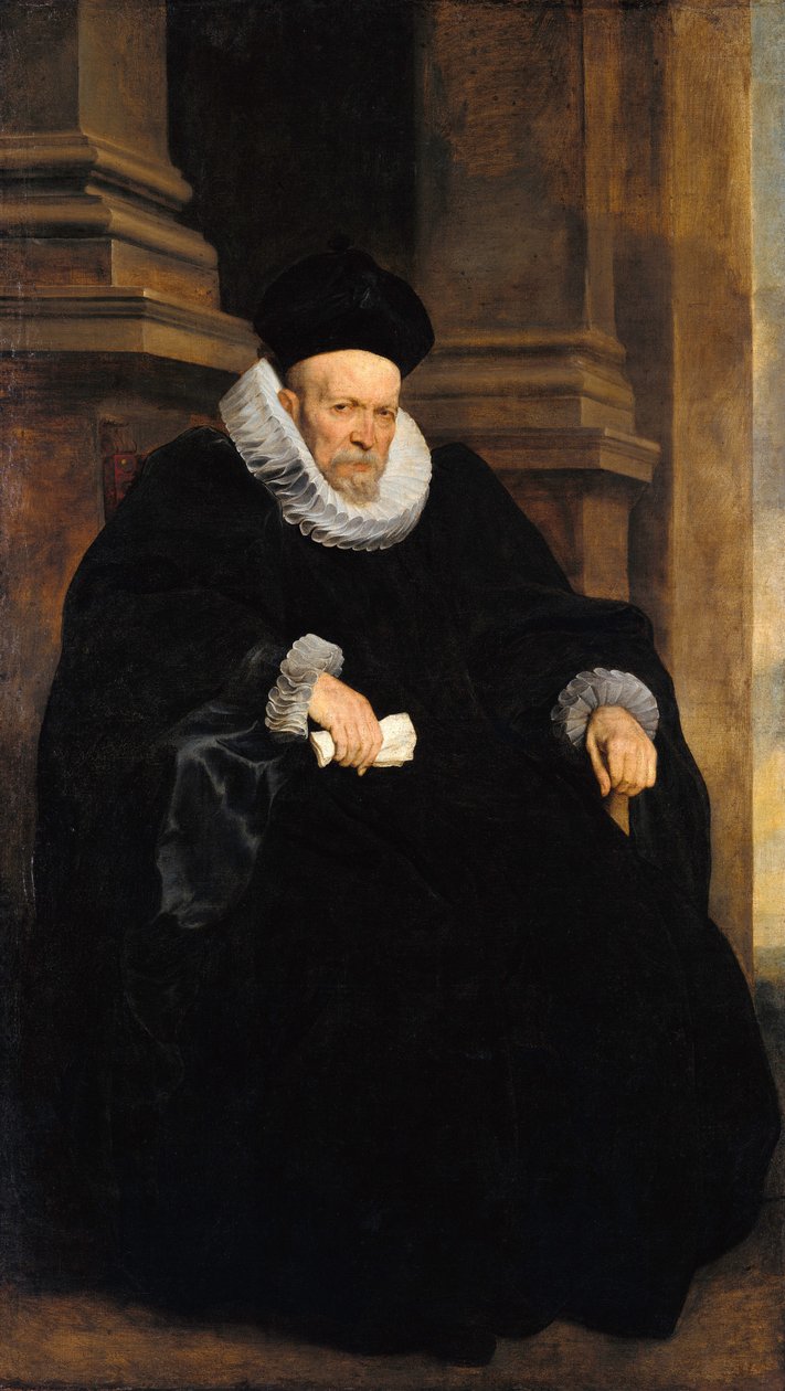 Retrato de un caballero genovés de Anthony van Dyck