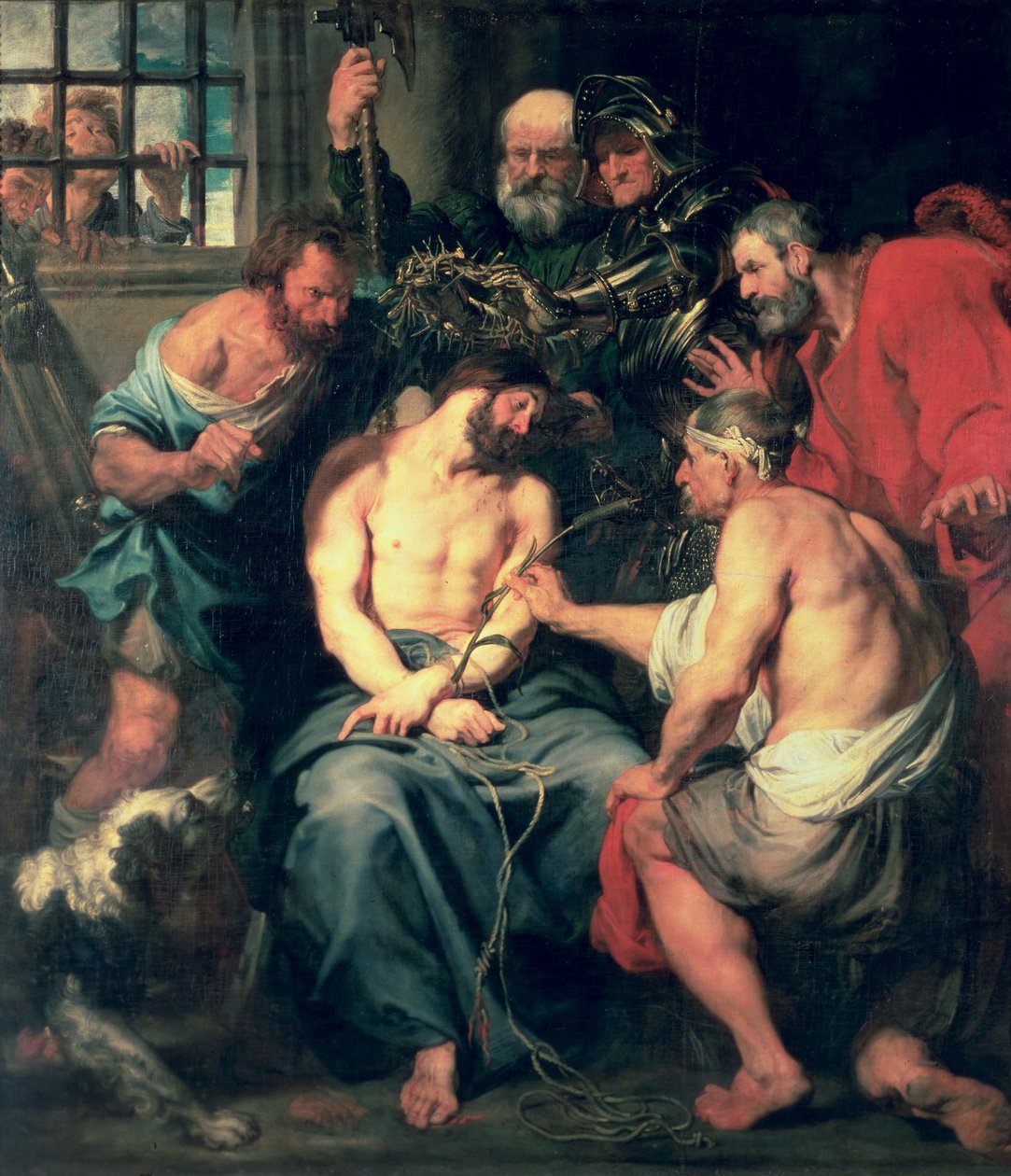 La coronación de espinas, 1618-20 de Anthony van Dyck