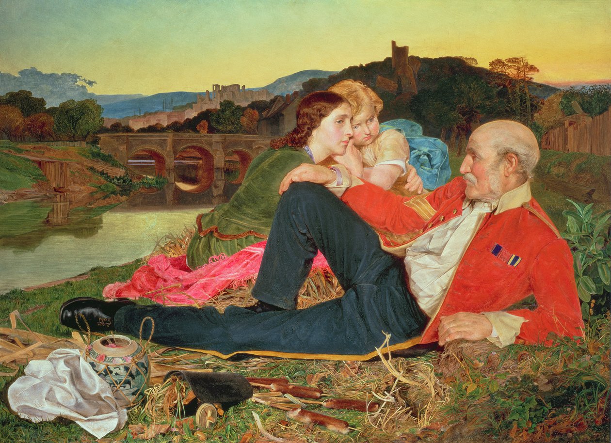 Otoño, 1860 de Anthony Frederick Augustus Sandys
