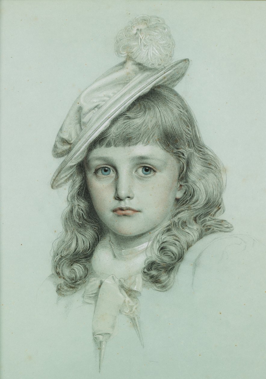 Estudio para San Jorge de Anthony Frederick Augustus Sandys