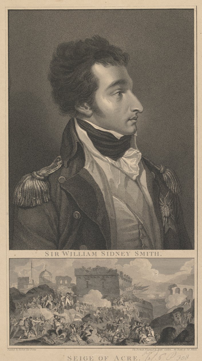 El almirante William Sidney Smith y el asedio de Acre de Anthony Cardon