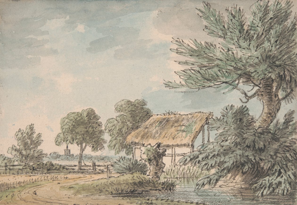 Paisaje cerca de Watford, Herfordshire de Anthony Devis