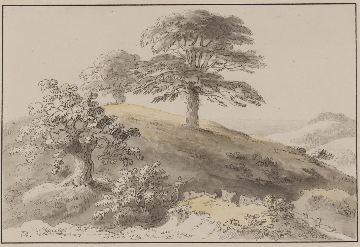Sussex: Cerca de St Marthas, Albury de Anthony Devis