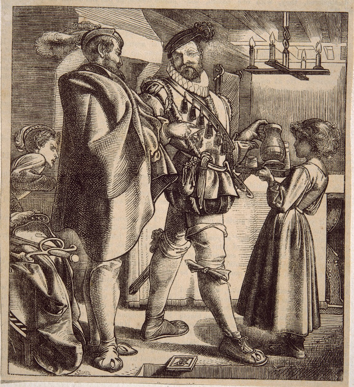 Jacques de Caumont (1558-1652) de Anthony Frederick Augustus Sandys