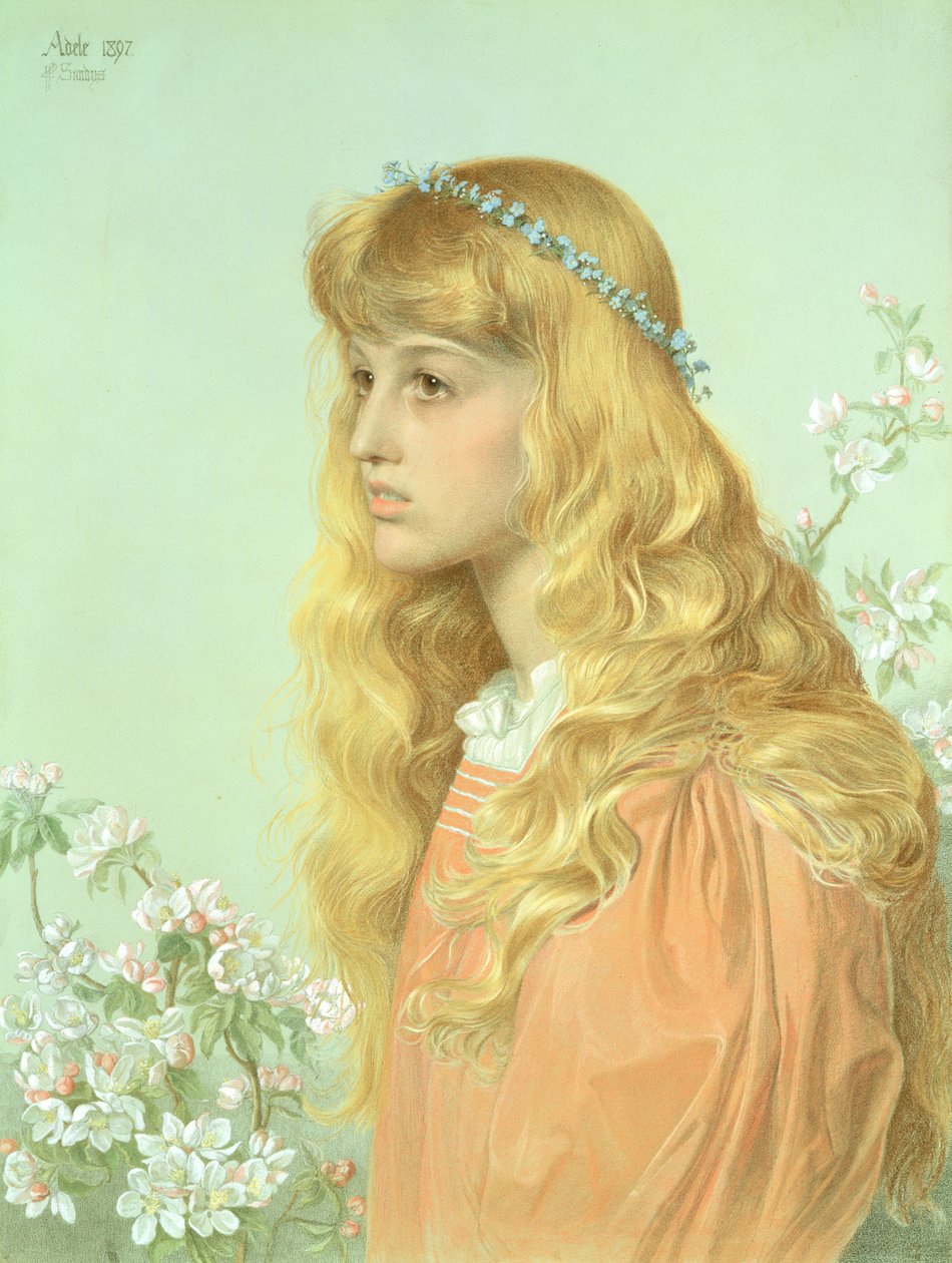 Retrato de la Srta. Adele Donaldson, 1897 de Anthony Frederick Augustus Sandys