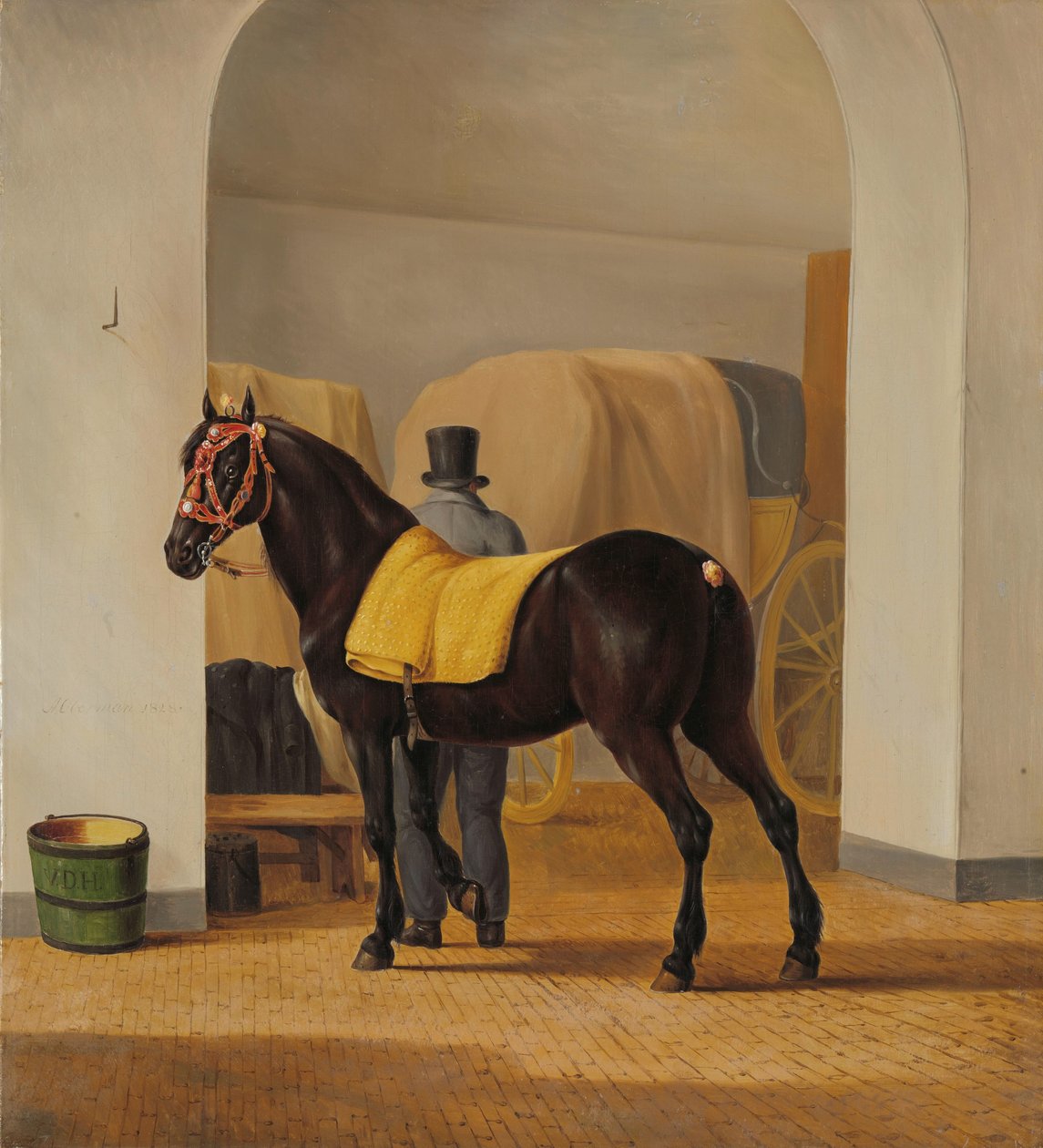El trotón "De Rot" de Adriaan van der Hoop en la Cochera
Trotter De Rot de Adriaan van der Hoop en la Cochera de Anthony Oberman