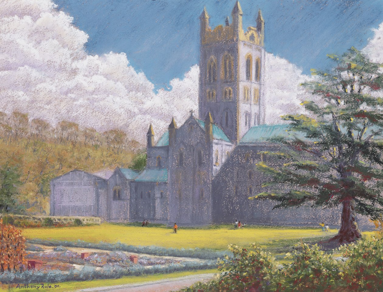 Primavera temprana, Abadía de Buckfast, 2001 de Anthony Rule