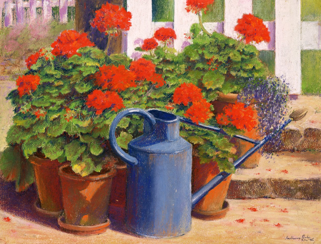La regadera azul, 1995 de Anthony Rule