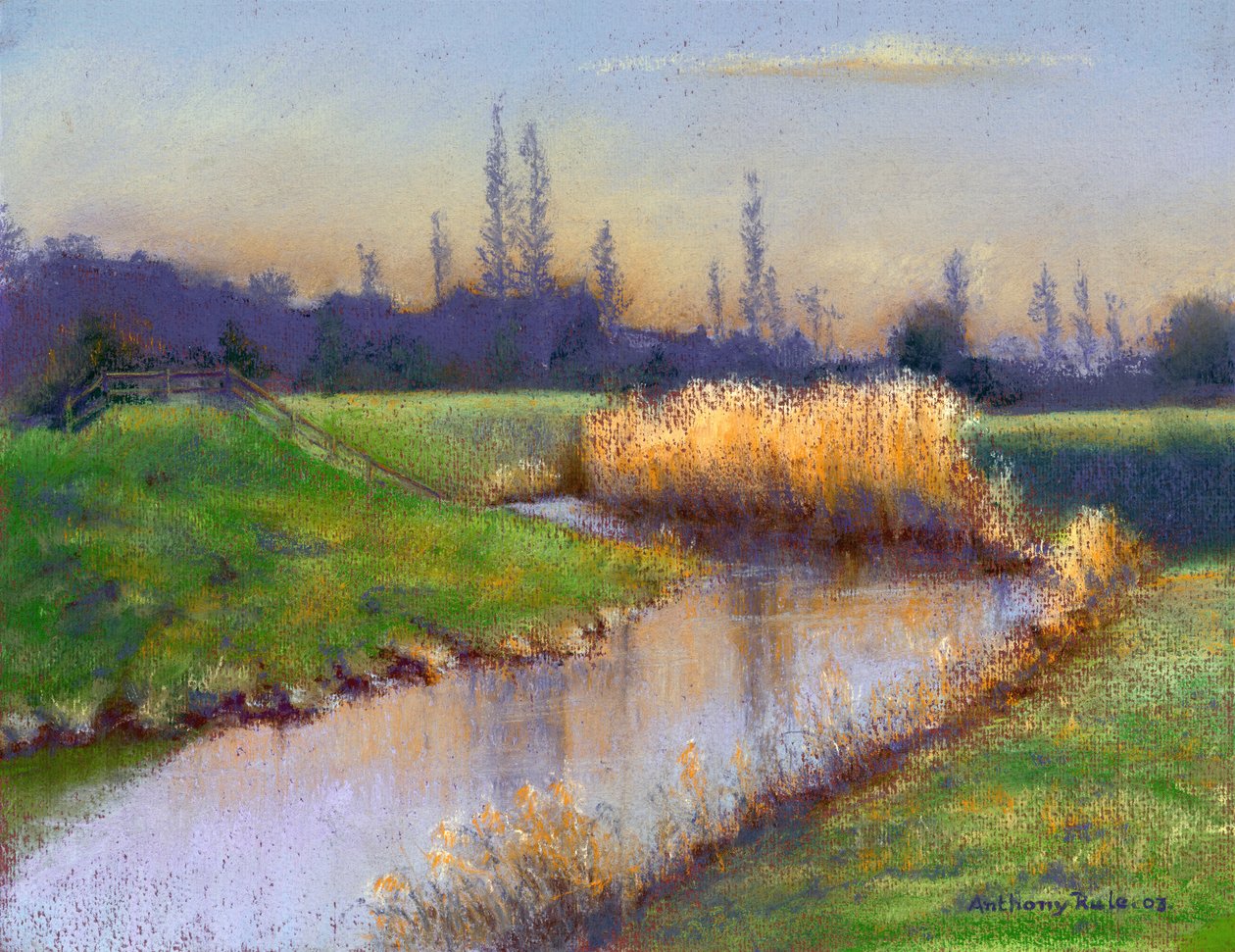 Tarde de invierno en el Clyst, 2003 de Anthony Rule