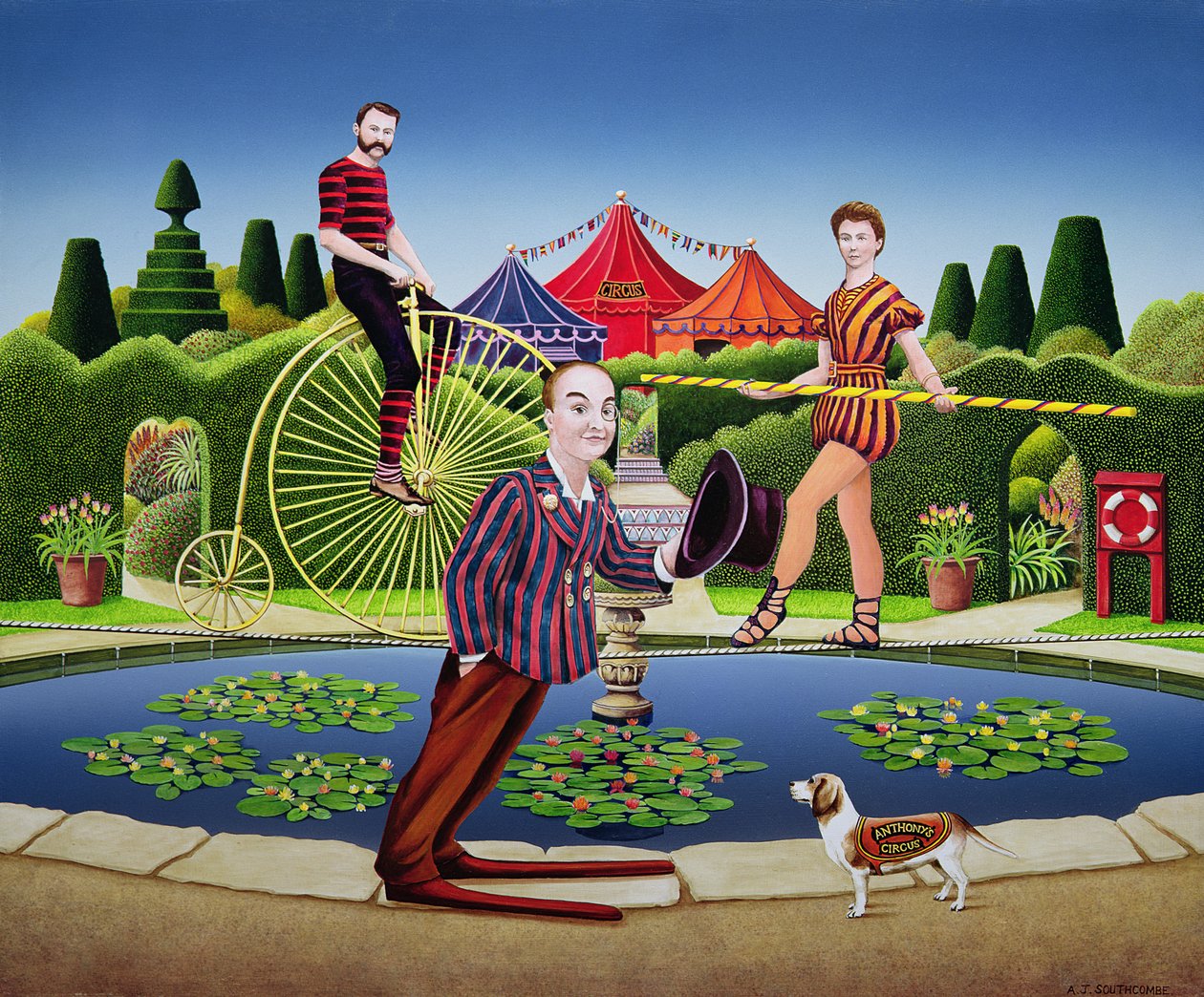 Artistas de circo, 1979 de Anthony Southcombe