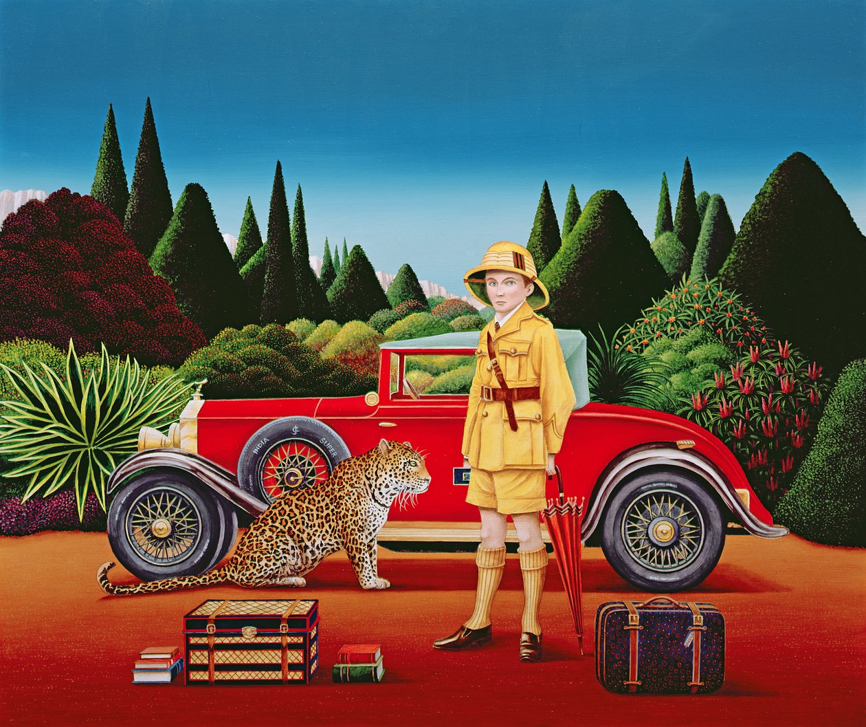 Rolls Royce rojo, 1992 de Anthony Southcombe