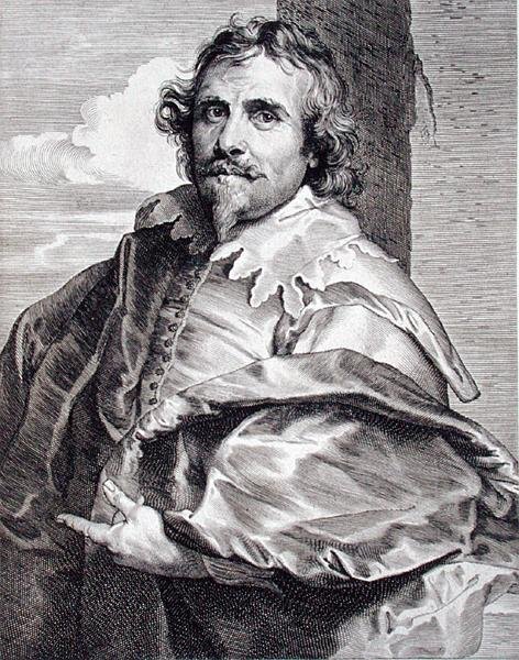 Daniel Mytens (c.1590-c.1647), grabado por Paulus Pontius (1603-58) de Anthony van (after) Dyck