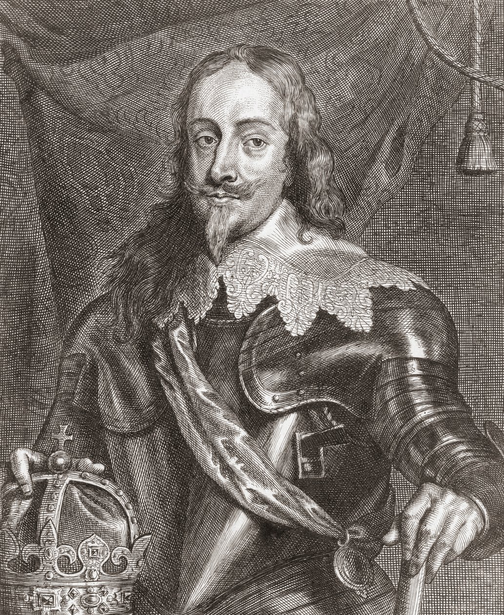 Rey Carlos I, Rey de Inglaterra, Escocia e Irlanda de Anthony van (after) Dyck