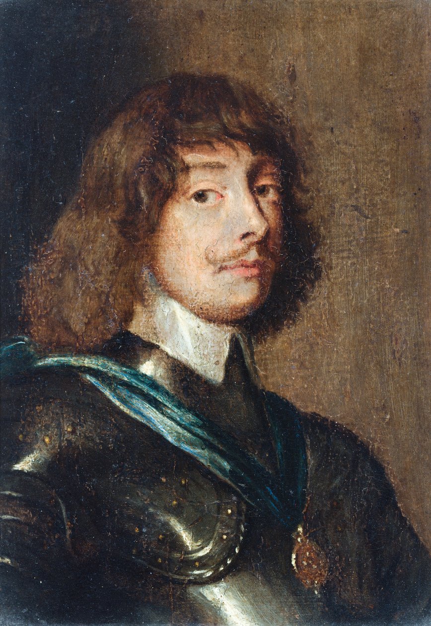 Retrato de Algernon Percy de Anthony van (after) Dyck