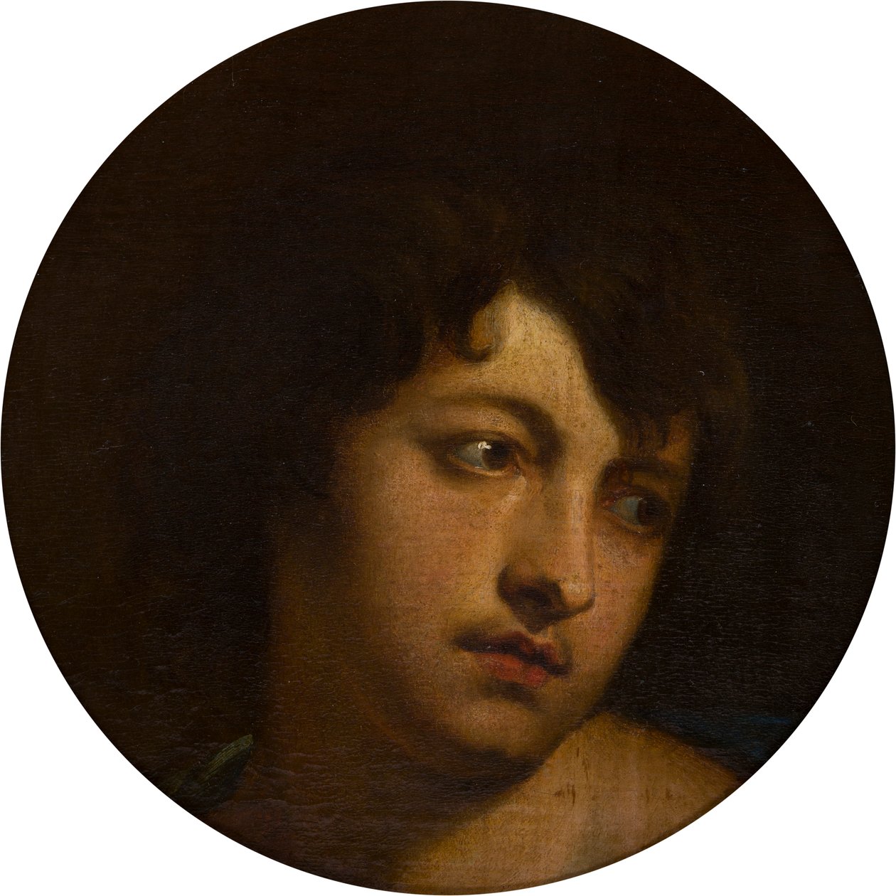 Portarit de van Dyck como París, c.1610-20 (óleo sobre lienzo) de Anthony van (studio of) Dyck