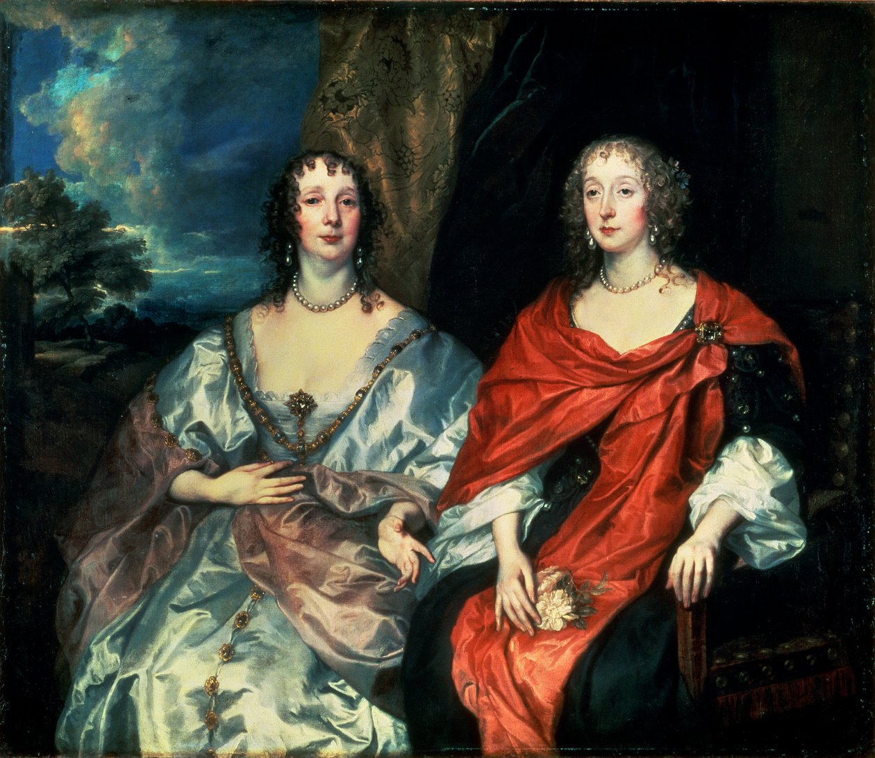 A. Dalkieth (Condesa Morton) y Lady Kirk de Anthony van Dyck