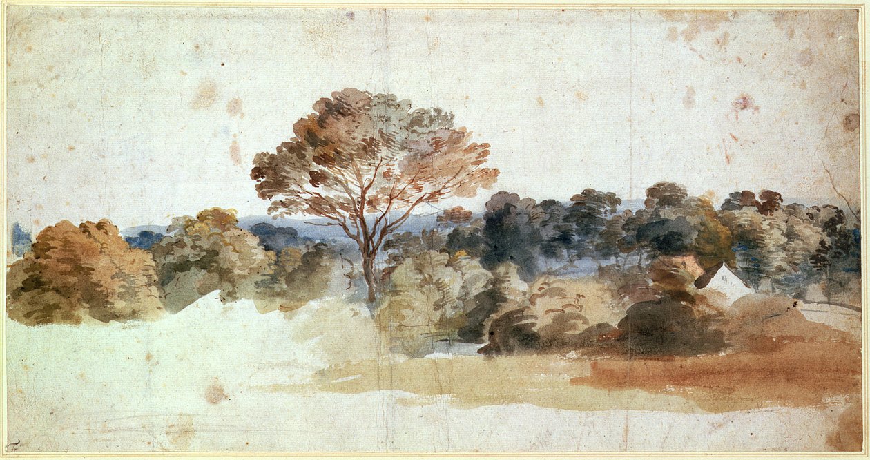 Un paisaje de Anthony van Dyck