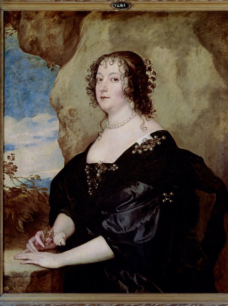 Beatriz van Hemmema, condesa de Oxford, c. 1638 (óleo sobre lienzo) de Anthony van Dyck
