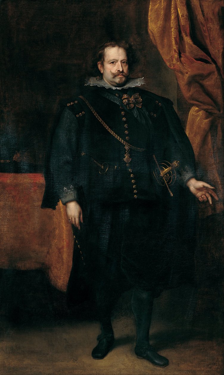 Diego de Mexía, marqués de Leganés de Anthony van Dyck