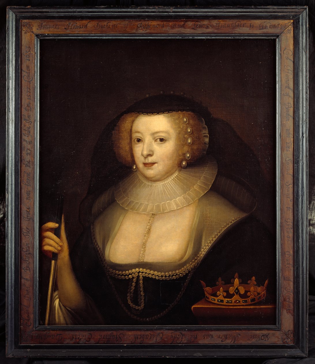 Frances Howard (óleo sobre lienzo) de Anthony van Dyck