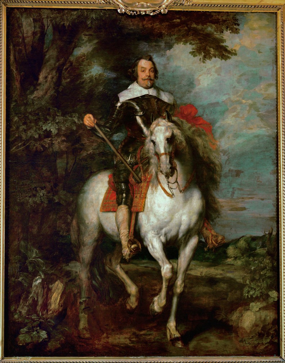 Francisco de Moncada, Conde de Ossuna, Embajador y Comandante de las tropas españolas en los Países Bajos ... de Anthony van Dyck