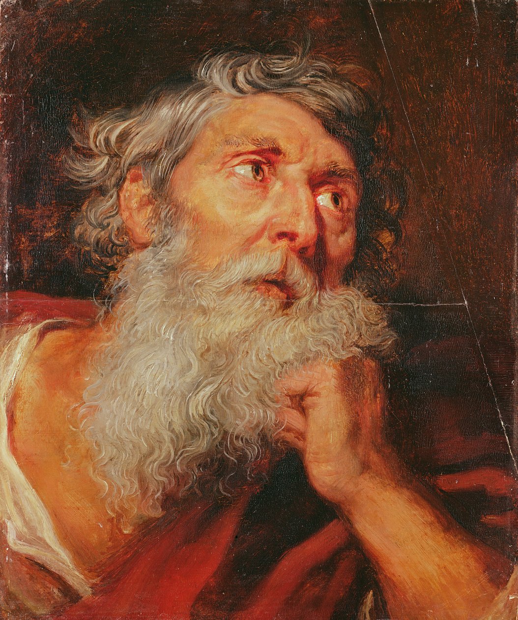 Cabeza de un Apóstol de Anthony van Dyck