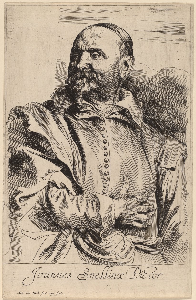 Jan Snellinx, probablemente 1626-1641 de Anthony van Dyck