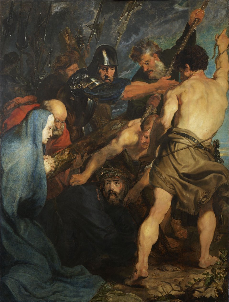 Jesucristo llevando la Cruz de Anthony van Dyck