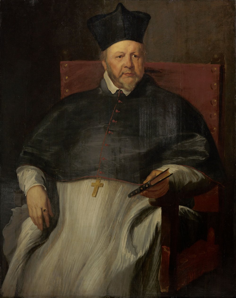 Joannes Malderus, obispo de Amberes de Anthony van Dyck