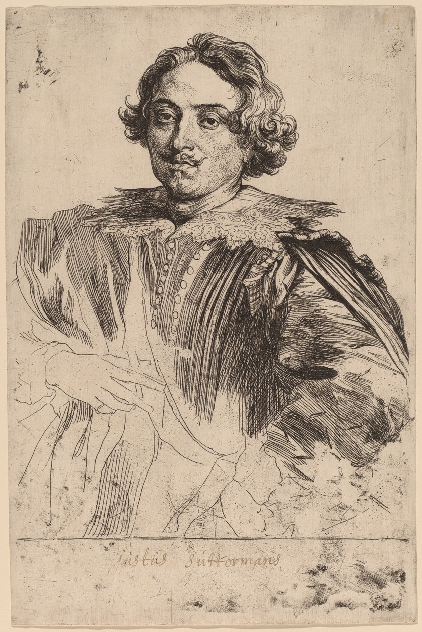 Justus Suttermans, probablemente 1626-1641 de Anthony van Dyck