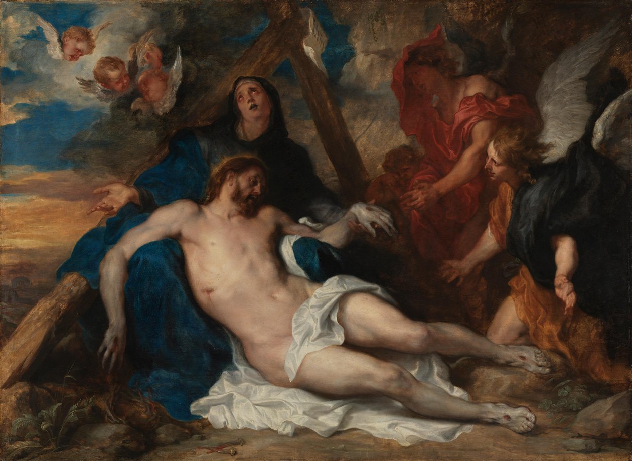 Lamentación de Cristo de Anthony van Dyck