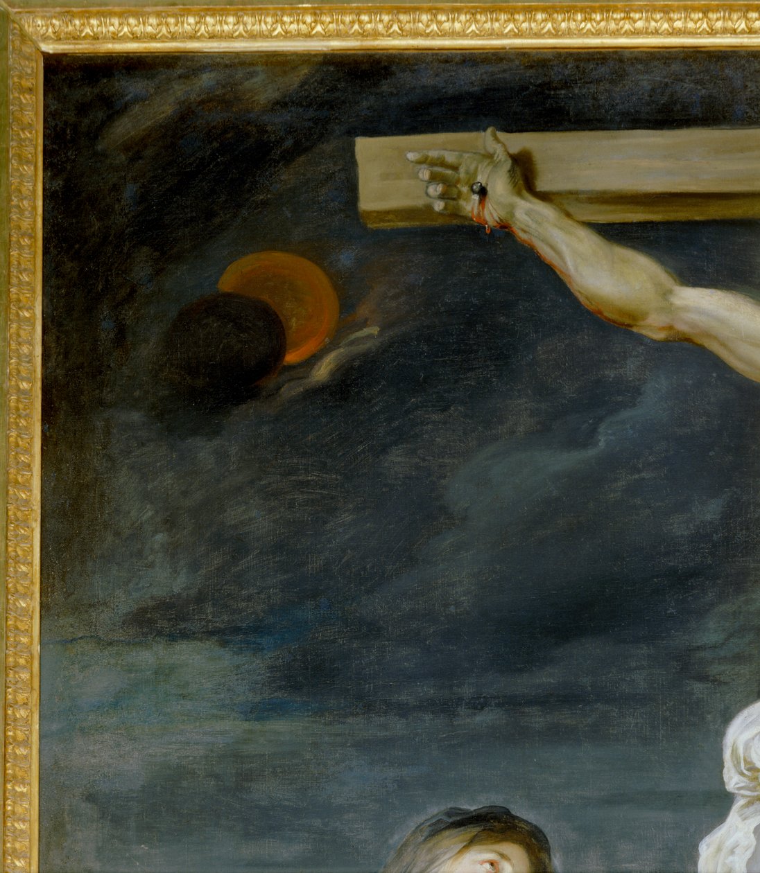 Cristo en la Cruz, la Virgen María, San Juan y ... de Anthony van Dyck